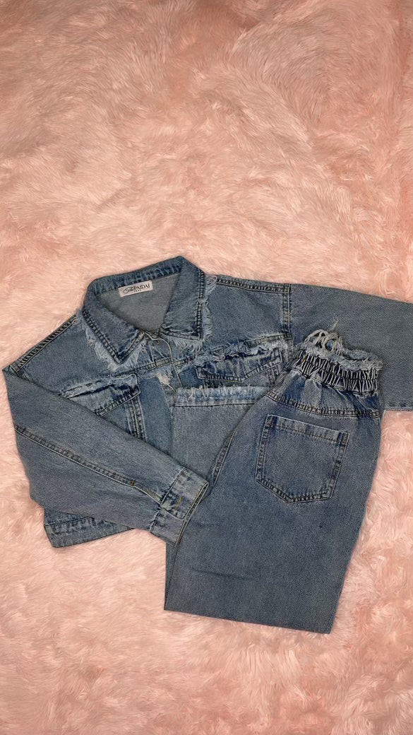 Cali Denim suit